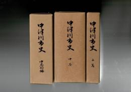 中津川市史　上巻・中巻(1・2)・中巻別編　3巻4冊共
