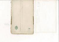 墨色干支 絵葉書10枚揃 袋付 戌年 袋に京都京極さくら井屋シール 金枠入日本画 子犬