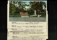 天理教参拝記念 天然色写真版  絵葉書8枚 タトウ付