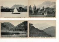 箱根の山旅 絵葉書8枚 袋付
