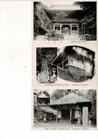 西国第四番 槙尾山絵葉書 絵葉書8枚 名古屋市神楽町澤田文精社印刷 タトウ付 1枚の宛名面にスタンプ押印