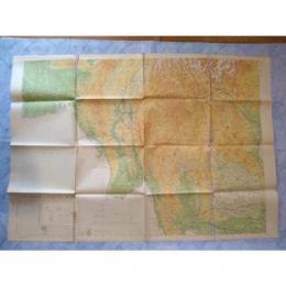 二百万分一南方図 6号
ハノイ－バンコク－カルカッタ、、
