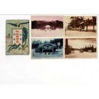 桃山両御陵参拝紀念 レトロ絵葉書8枚と袋