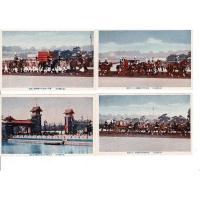 鳳賛御発 東京奉祝の光景 御大礼記念
昭和3年11月6日 袋と絵葉書8枚揃 カラー