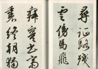 菘翁草書杜浣花五言律詩六首