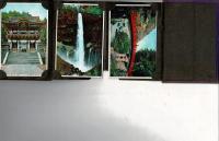 日光名所 Famous PLace of Nikko 絵葉書アルバム 戦前絵葉書14枚アルバム1冊