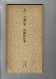 日本名跡叢刊 45（桃山 近衛信尹 新撰朗詠集）