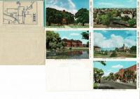 （絵葉書）アイデアル札幌（北海道）（総天然色） 絵はがき6枚とタトウ