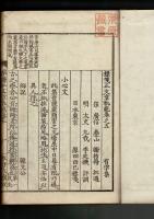 標箋正文章軌範 五六七