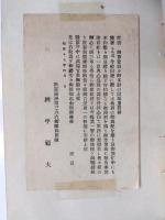 日記　新京満州第三六六部隊岡田隊　昭和20～21年頃