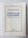 Gestes d'air et de pierre