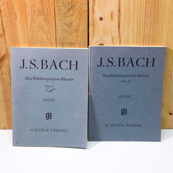 J.S.BACH Das Wohltemperierte Klavier TEILⅠ,Ⅱ（バッハ 平均律 