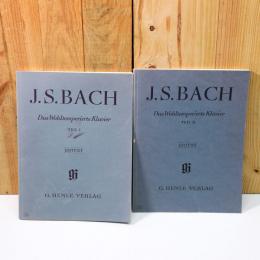 J.S.BACH Das Wohltemperierte Klavier TEILⅠ,Ⅱ（バッハ　平均律クラヴィーア曲集1,２巻）