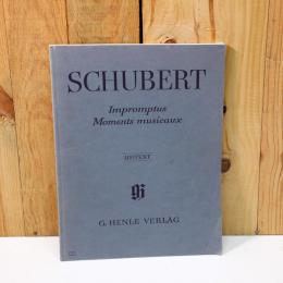 SCHUBERT Impromptus Moments musicaux（シューベルト　即興曲と楽興の時）