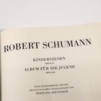 SCHUMANN Kindeszenen, Album für die Jugend（シューマン　子供の情景／子供のためのアルバム）