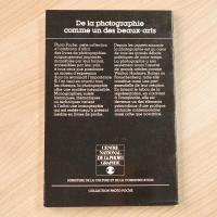 De la photographie comme un des beaux-arts＜PHOTO POCHE 38＞