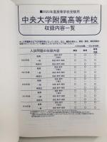 204 千葉県公立高校 2023年度用 4年間スーパー過去問 (声教の公立高校過去問シリーズ)＋T22 中央大学附属高等学校 2023年度用 5年間スーパー過去問 (声教の高校過去問シリーズ)【二冊セット】