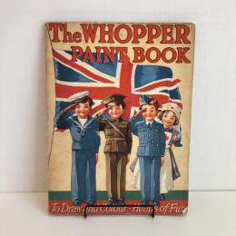 古いイギリス製の塗り絵帖「The WHOPPER PAINT BOOK」