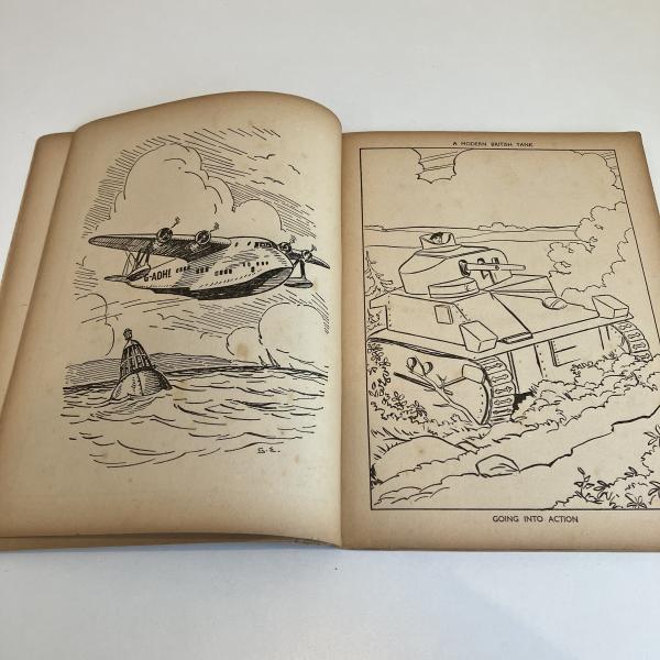 古いイギリス製の塗り絵帖「The WHOPPER PAINT BOOK」 / まなみ 古いイギリス製の塗り絵帖「The WHOPPER PAINT BOOK」 / まなみ