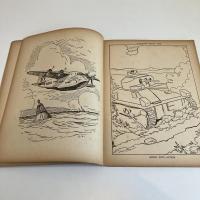古いイギリス製の塗り絵帖「The WHOPPER PAINT BOOK」