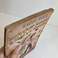 古いアメリカ製の塗り絵帖「HAPPY HOUR PAINT BOOK」未使用品