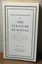 ON THE PLEASURE OF HATING