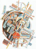 YakovChernikhov(ヤコブ・チェルニホフ) 建築ファンタジー 101のカラー・コンポジション、101の建築小図』1933年