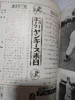 来日ヤンキース (サンデー毎日昭和30年10月臨時増刊)