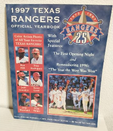1997年 テキサスレンジャーズ オフィシャルイヤーブック