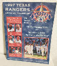 1997年 テキサスレンジャーズ オフィシャルイヤーブック