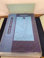 未刊 浮世絵美人名画撰 （版画24枚中23枚・別冊付）