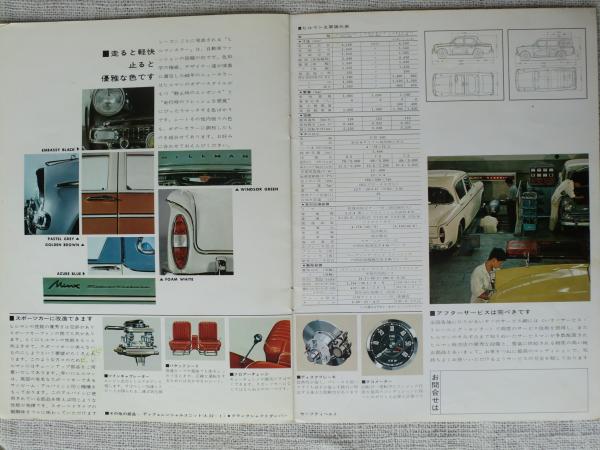 いすゞ自動車 ヒルマンミンクス○NEW HILLMAN MINX hi-style'63
