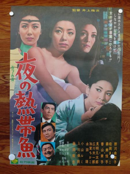 映画ポスター 夜の熱帯魚 野川由美子 松岡きっこ 奈美悦子 香山美子 がらんどう 古本 中古本 古書籍の通販は 日本の古本屋 日本の古本屋