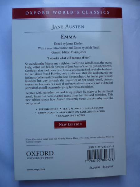 洋書】 Emma (Oxford World's Classics) Jane Austen エマ ジェーン