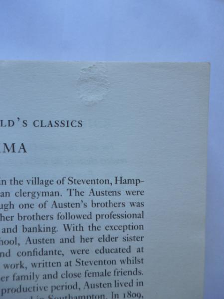 洋書】 Emma (Oxford World's Classics) Jane Austen エマ ジェーン
