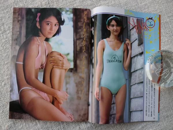 投稿写真 1986年11月号 中山美穂 浅香唯 本田美奈子 西村知美 島田奈美 真田結季子 田中律子 杉浦幸 江戸真樹 山瀬まみ 小原靖子 他 制服ヌーベルバーグ 女の子の身体検査特集 他 古本 中古本 古書籍の通販は 日本の古本屋 日本の古本屋