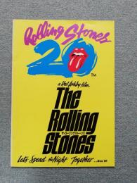 ザ・ローリングストーンズ ２０周年コンサート　●映画パンフレット　１９８３
The Rolling Stones