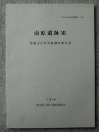 南原遺跡ⅩⅡ(埋蔵文化財発掘調査報告書　