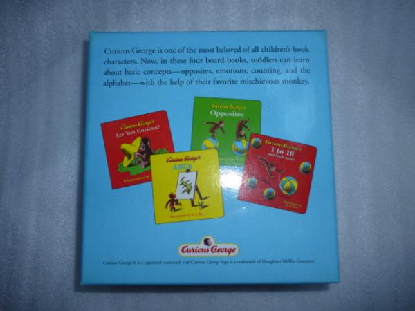 英語 絵本 おさるのジョージ Curious George's Box of Books BOX入り 4