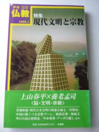 季刊　仏教　No.46　特集：現代文明と宗教　1999年1月号　司修、上田春平、養老孟司