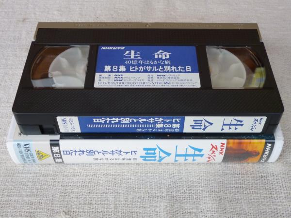 VHS「NHKスペシャル 生命」第8集：ヒトがサルと別れた日