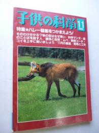 子供の科学　1985年11月号　特集：ハレー彗星をつかまえよう！　●付録：紙飛行機「フライング・テレフォン(N-732)、インベーダー(N-734)」付き