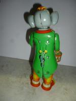 【ブリキ 玩具】 ゾウノタイコタタキ ブリキ 緑■北原コレクション T.K TOYS トレードマーク TREDEMARK おもちゃ博物館