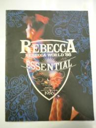 【コンサート ツアー パンフ】　レベッカ　REBECCA WORLD '86 「ESSENTIAL」　1986
