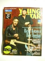 ヤング・ギター　YOUNG GUITAR　2013年7月号　DVD付き　◎Richie Kotzen&Billy Sheehan、追悼Jeff Hannemanジェフ・ハンネマン、B'z