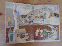 幼児の生活指導 「ひかりのくに」昭和31年12月号(第11巻第12号 「はい ゆうびん ですよ」水沢 泱(画)　裏表紙「のりもの」松尾善一(画)