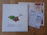 つばき　月刊かがくのとも　1993年2月号(通巻287号)　※付録「どうぶつタイムス」付