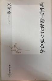 朝鮮半島をどう見るか 集英社新書