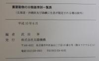 重要動物の分類基準別一覧表
