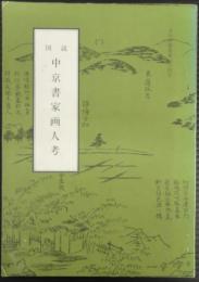 図説中京書家画人考　文化財叢書第64号